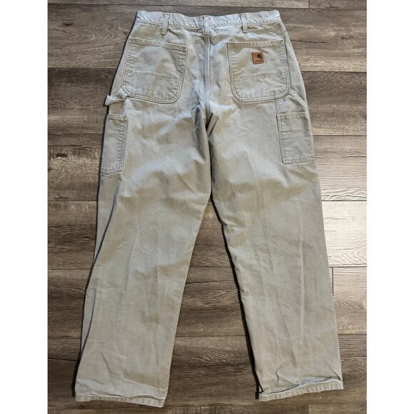 Carhartt‎ Mens Dungaree Fit Washed Twill Pants Jeans Size 36 x 32 - Picture 3 of 8